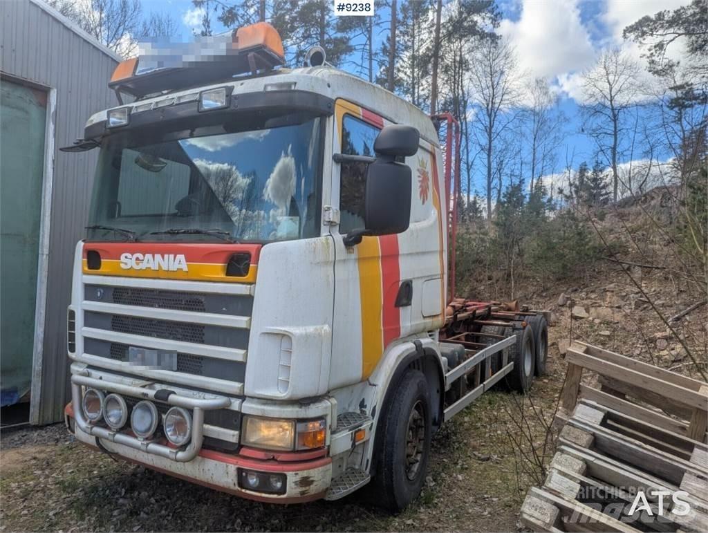 Scania R164GB6X2NZ580 Vinçli kamyonlar