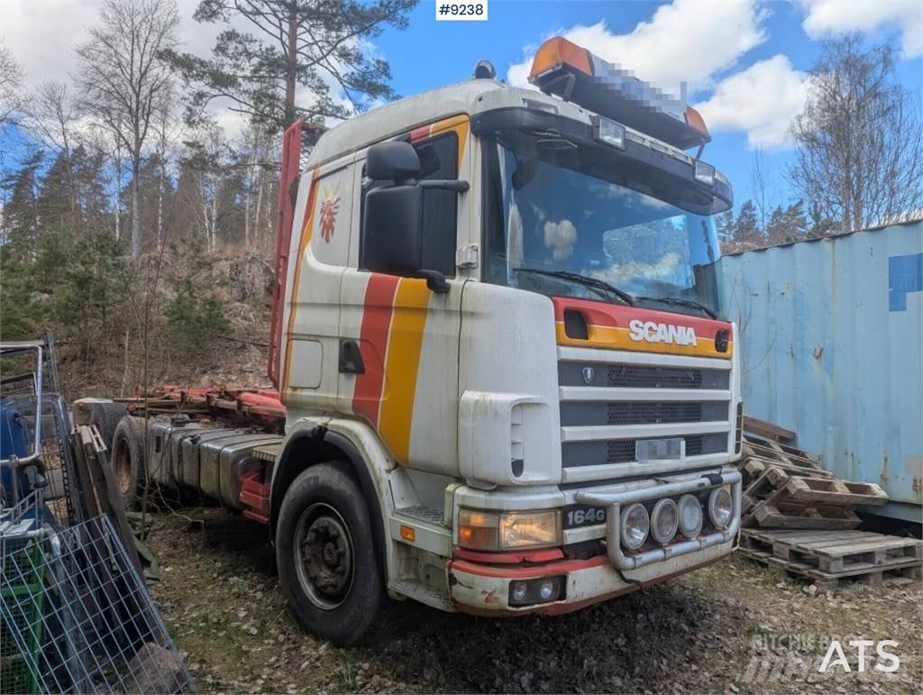 Scania R164GB6X2NZ580 Vinçli kamyonlar