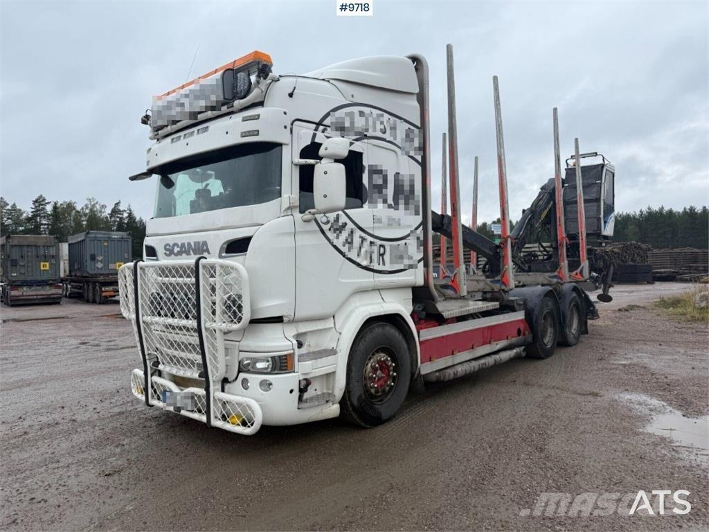 Scania R520 Tomruk kamyonlari