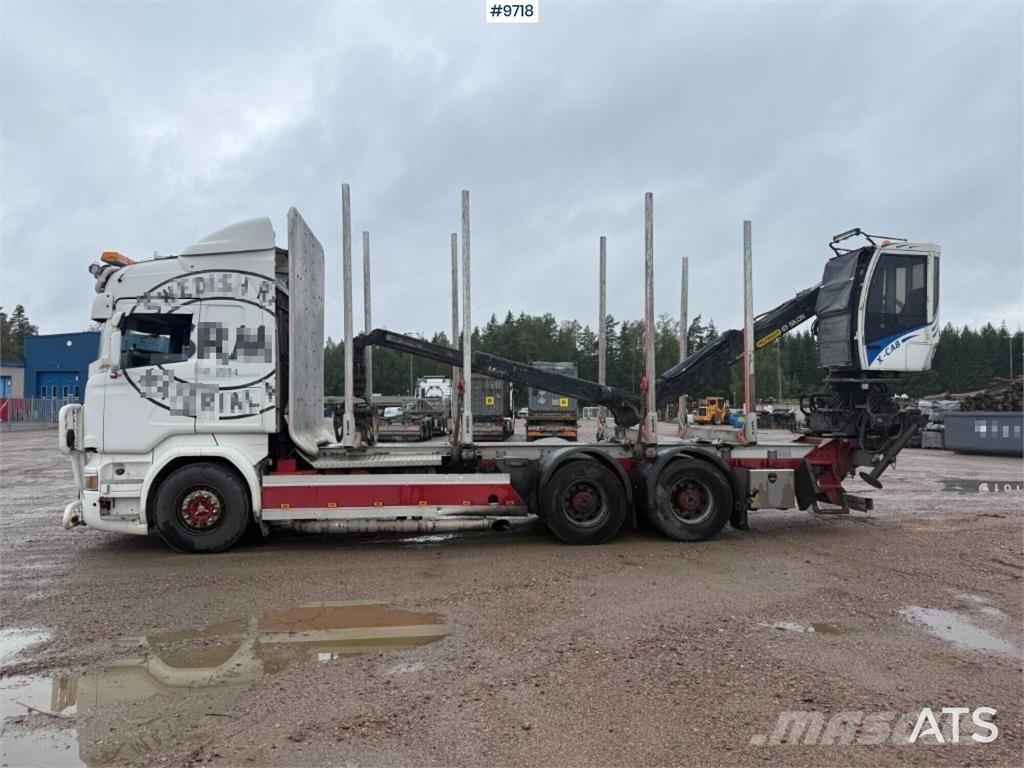 Scania R520 Tomruk kamyonlari