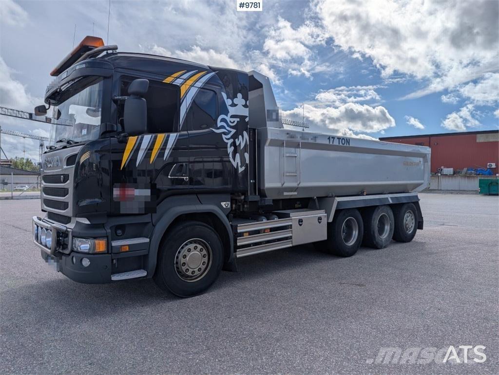Scania R520 Damperli kamyonlar