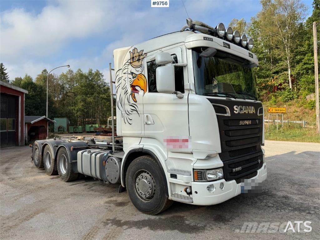 Scania R560 8X4 Vinçli kamyonlar