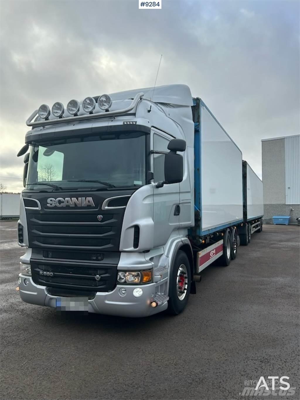 Scania R560LB6x2MNB Kapali kasa kamyonlar