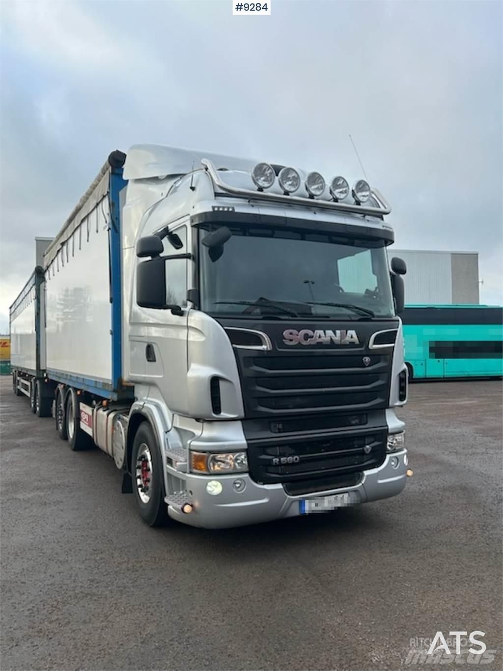Scania R560LB6x2MNB Kapali kasa kamyonlar