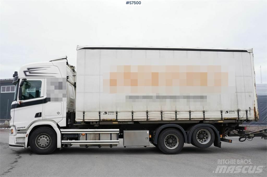 Scania R580 Kapali kasa kamyonlar