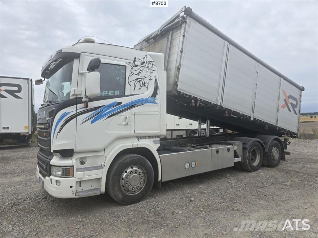 Scania R580 Damperli kamyonlar