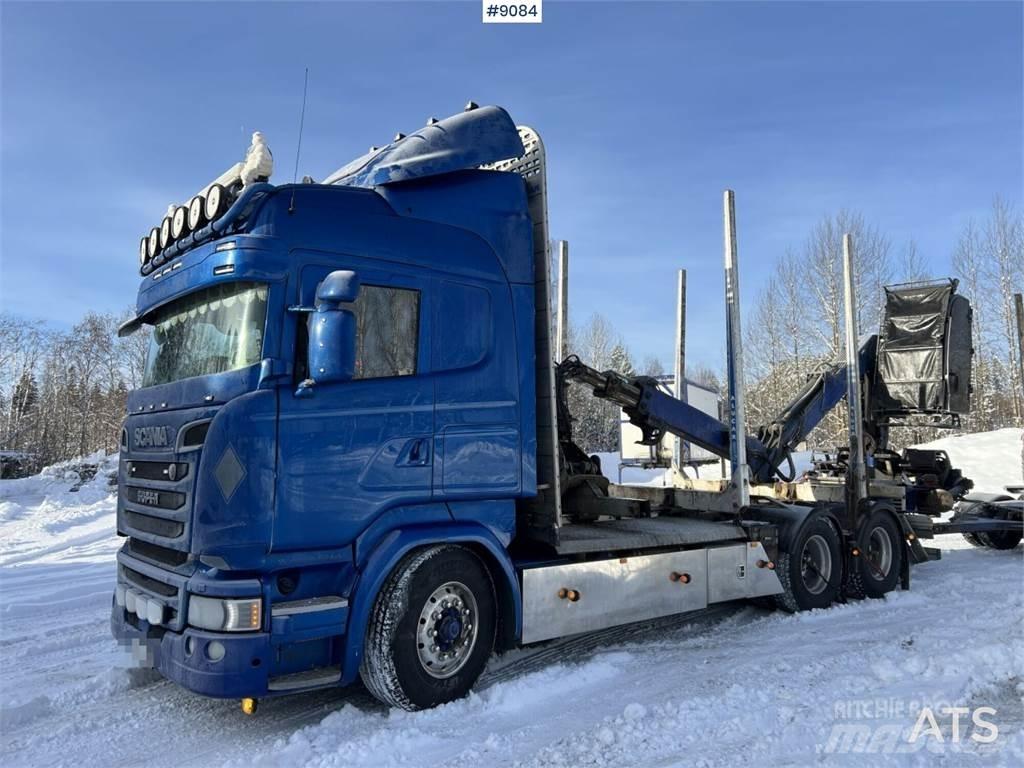 Scania R580 6X4 Tomruk kamyonlari