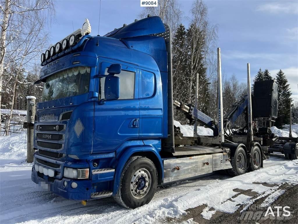 Scania R580 6X4 Tomruk kamyonlari