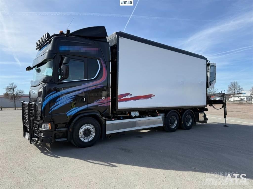 Scania S650B Kapali kasa kamyonlar