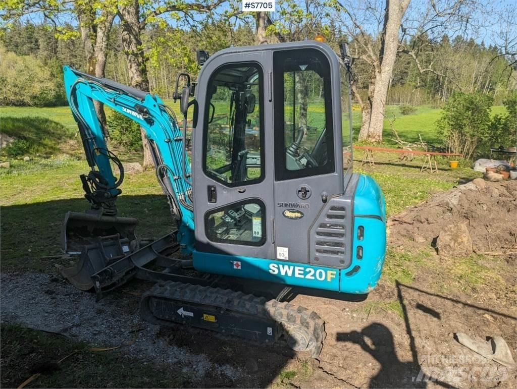 Sunward SWE20F Mini ekskavatörler, 7 tona dek
