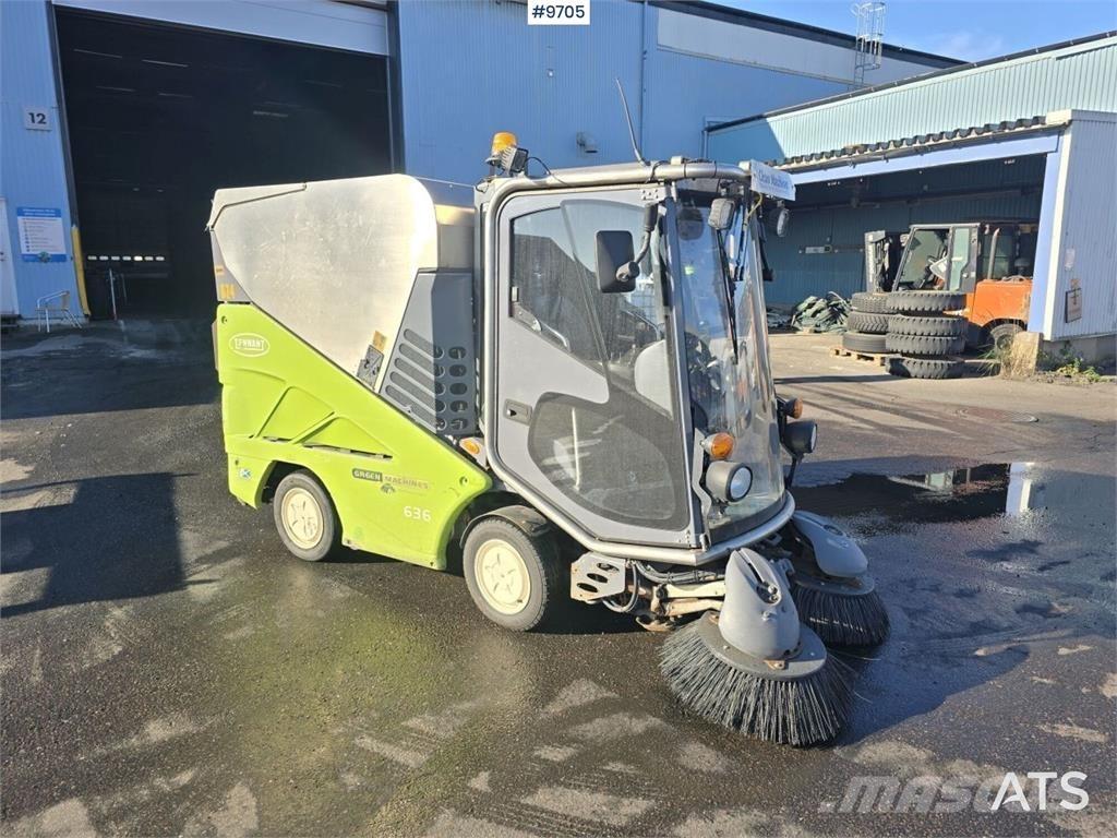Tennant 636 Süpürme kamyonları