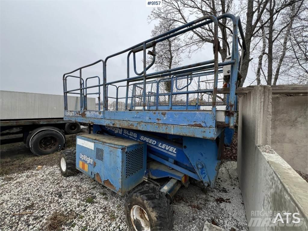 UpRight SL26 Makasli platformlar