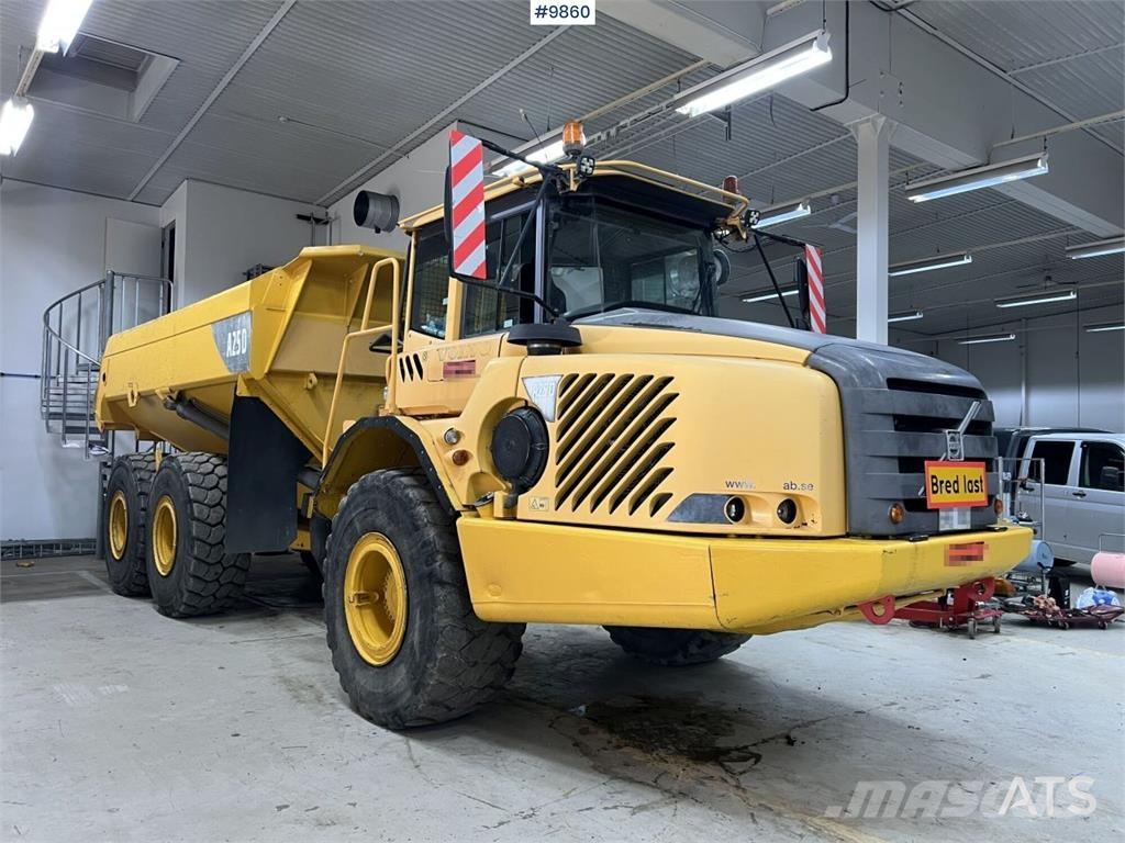 Volvo A25D Belden kirma kaya kamyonu