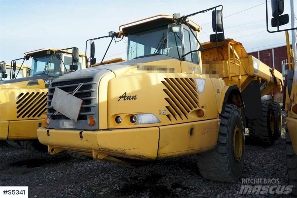 Volvo A35D 6x6 Belden kirma kaya kamyonu