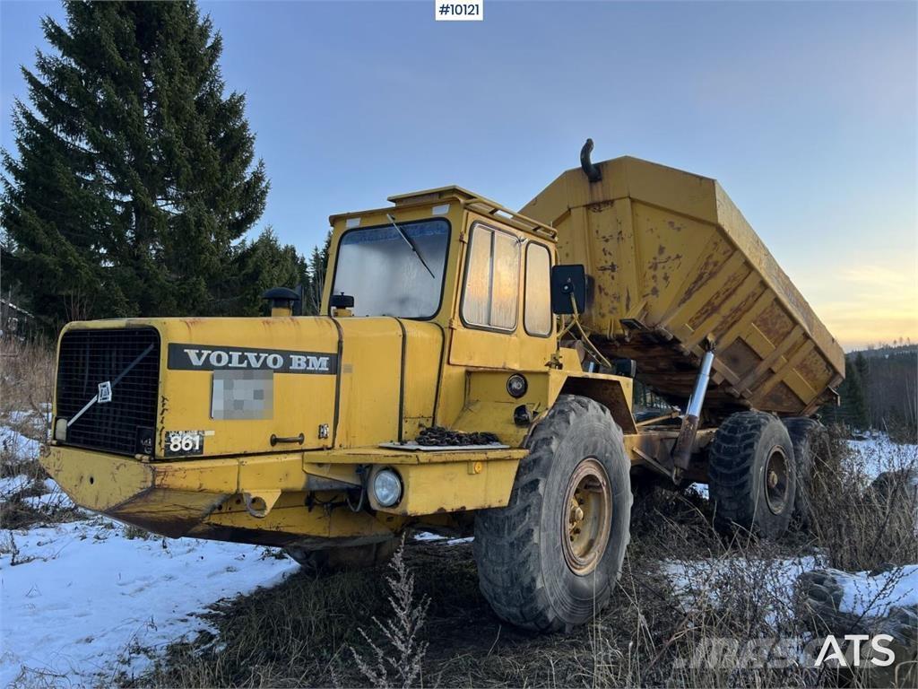 Volvo BM 861 Dumper Belden kirma kaya kamyonu
