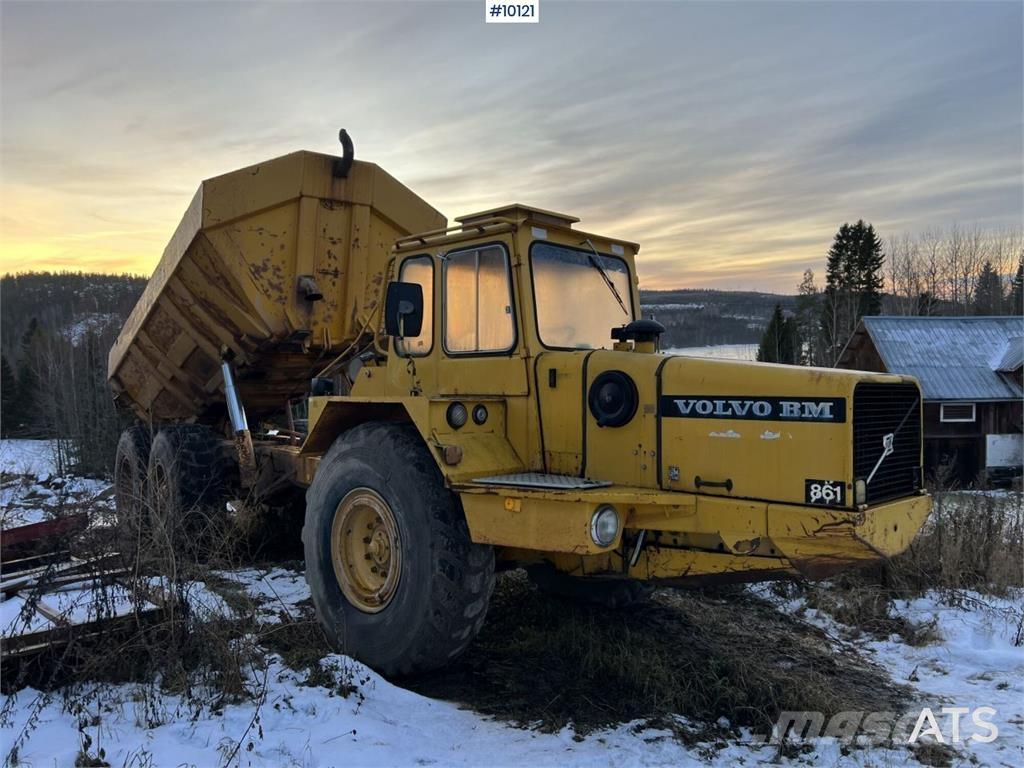 Volvo BM 861 Dumper Belden kirma kaya kamyonu