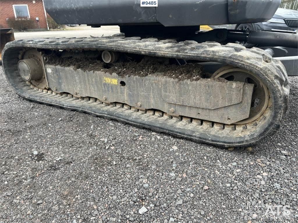 Volvo ECR50D Mini ekskavatörler, 7 tona dek