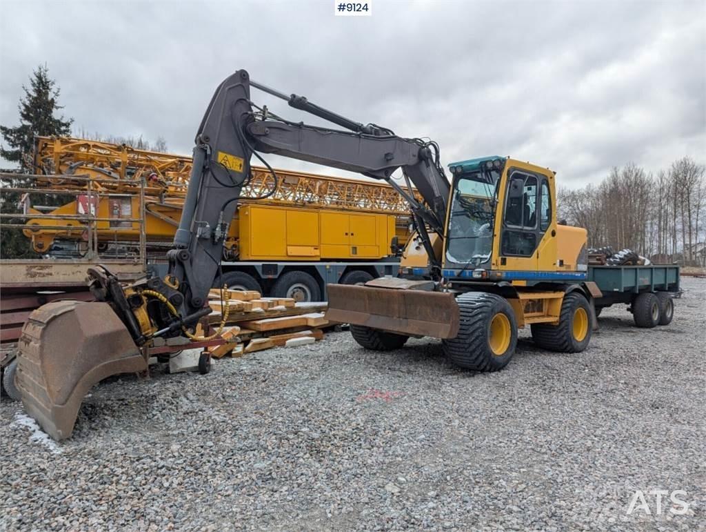 Volvo EW140B Lastik tekerli ekskavatörler