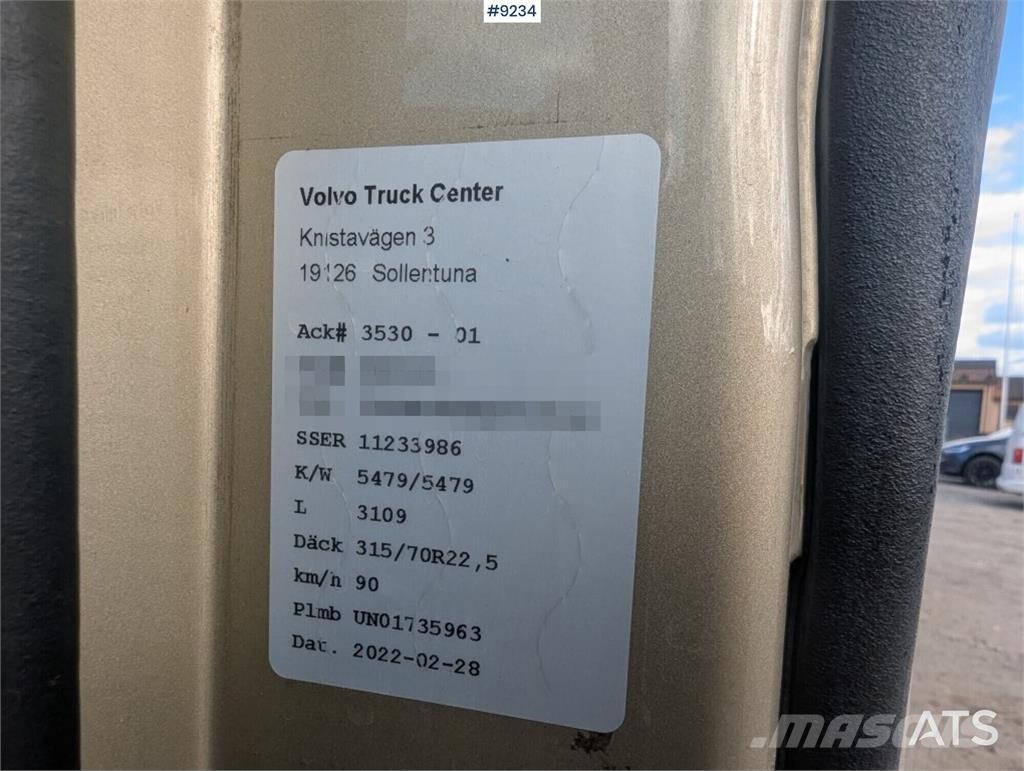 Volvo FM Araç üzeri vinçler