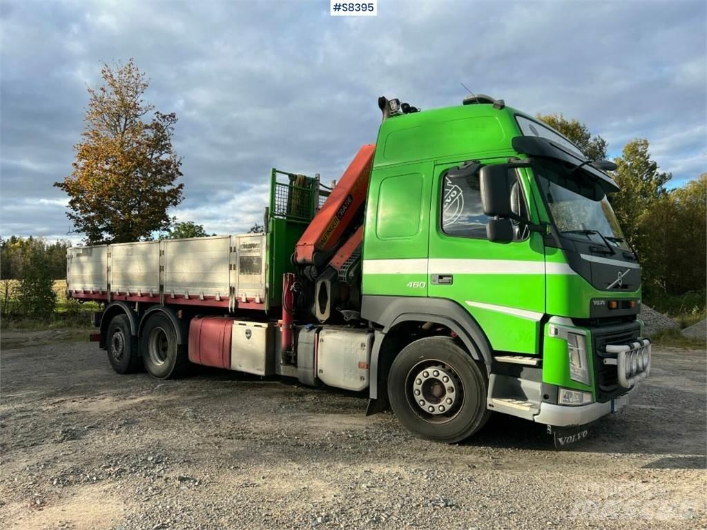 Volvo FM 6x2 Araç üzeri vinçler