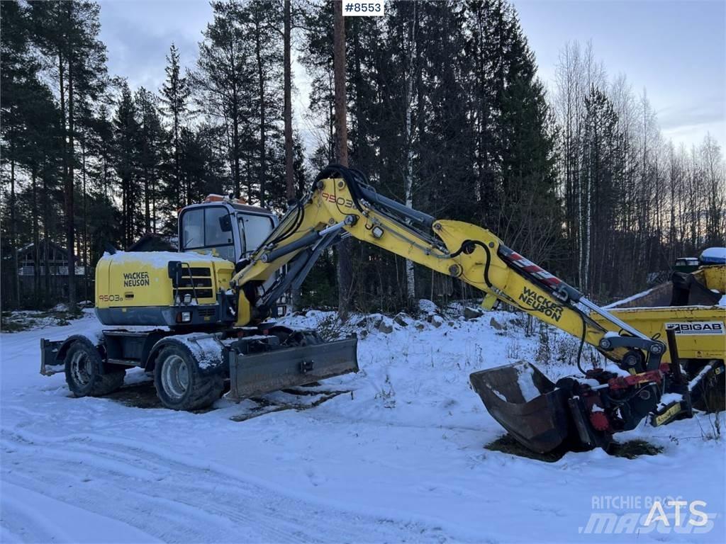Wacker Neuson 9503-02 Lastik tekerli ekskavatörler