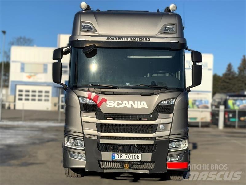 Scania R500 Araç üzeri vinçler