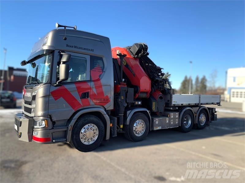 Scania R500 Araç üzeri vinçler
