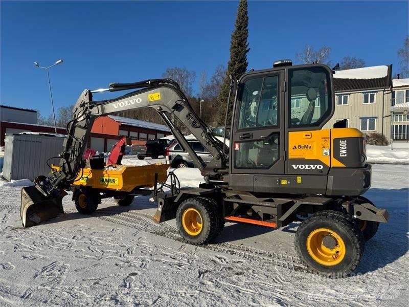 Volvo EW60E Paletli ekskavatörler