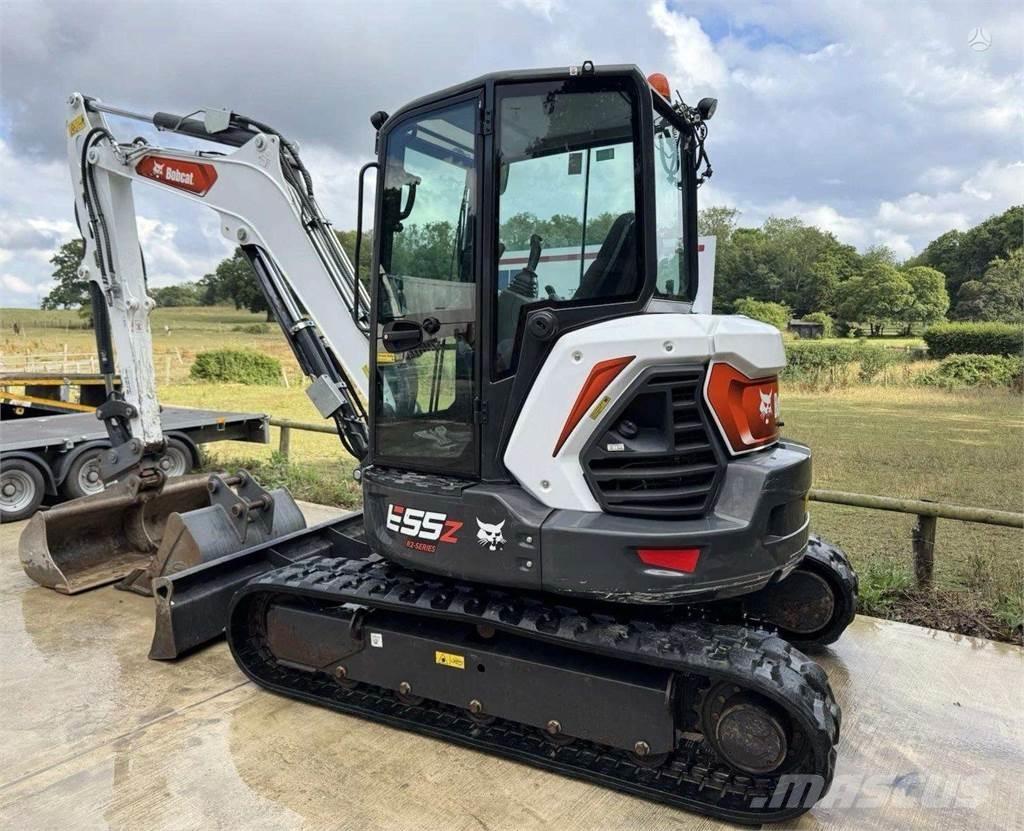 Bobcat E55 Paletli ekskavatörler