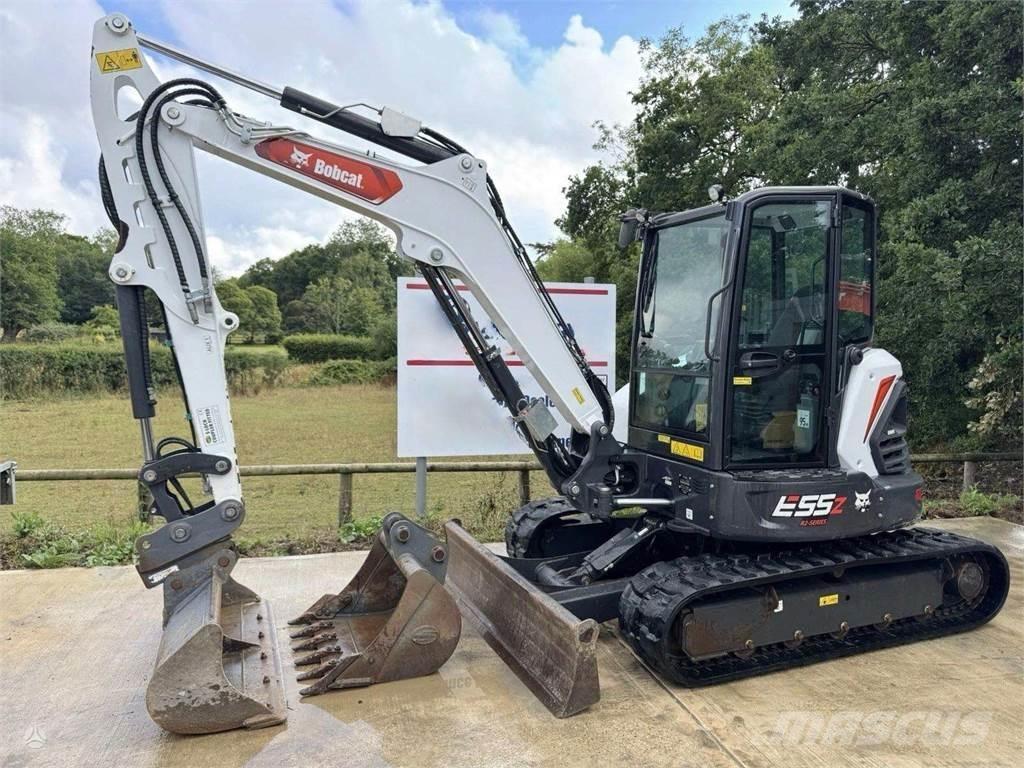 Bobcat E55 Paletli ekskavatörler