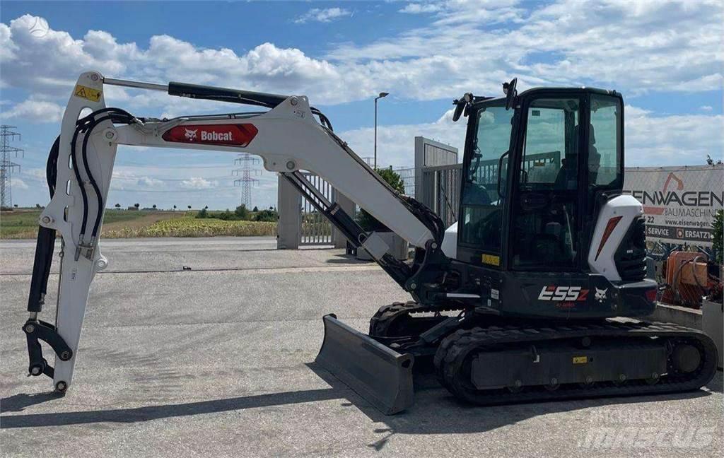 Bobcat E55z Paletli ekskavatörler