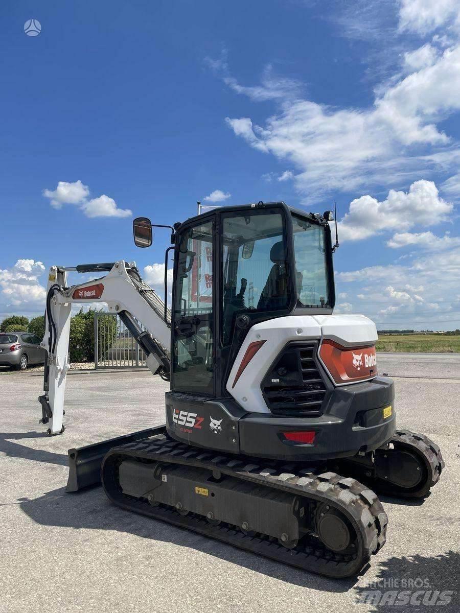 Bobcat E55z Paletli ekskavatörler