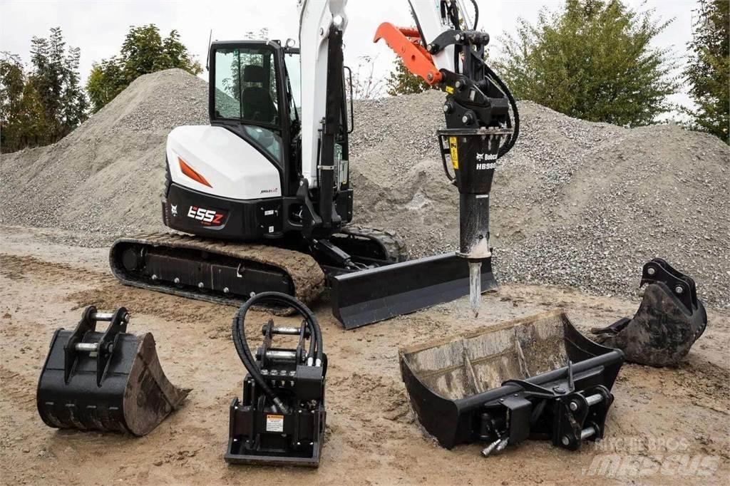 Bobcat E55z Paletli ekskavatörler