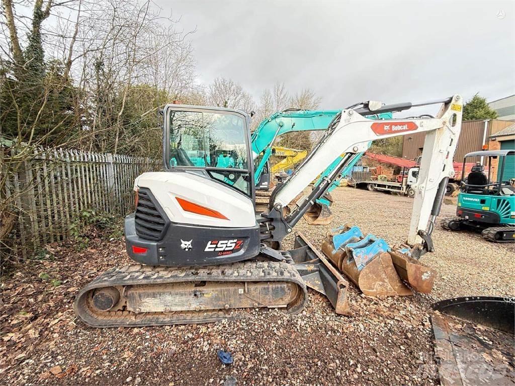 Bobcat E55z Paletli ekskavatörler