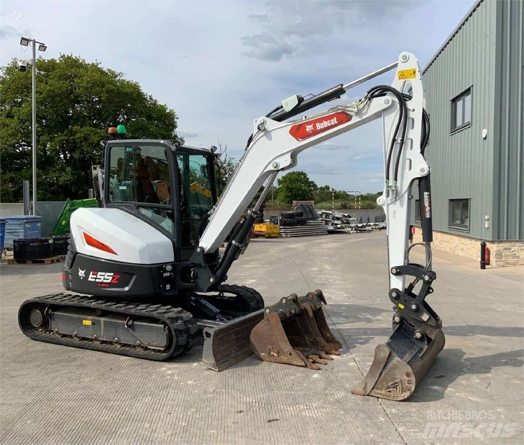 Bobcat E55z Paletli ekskavatörler