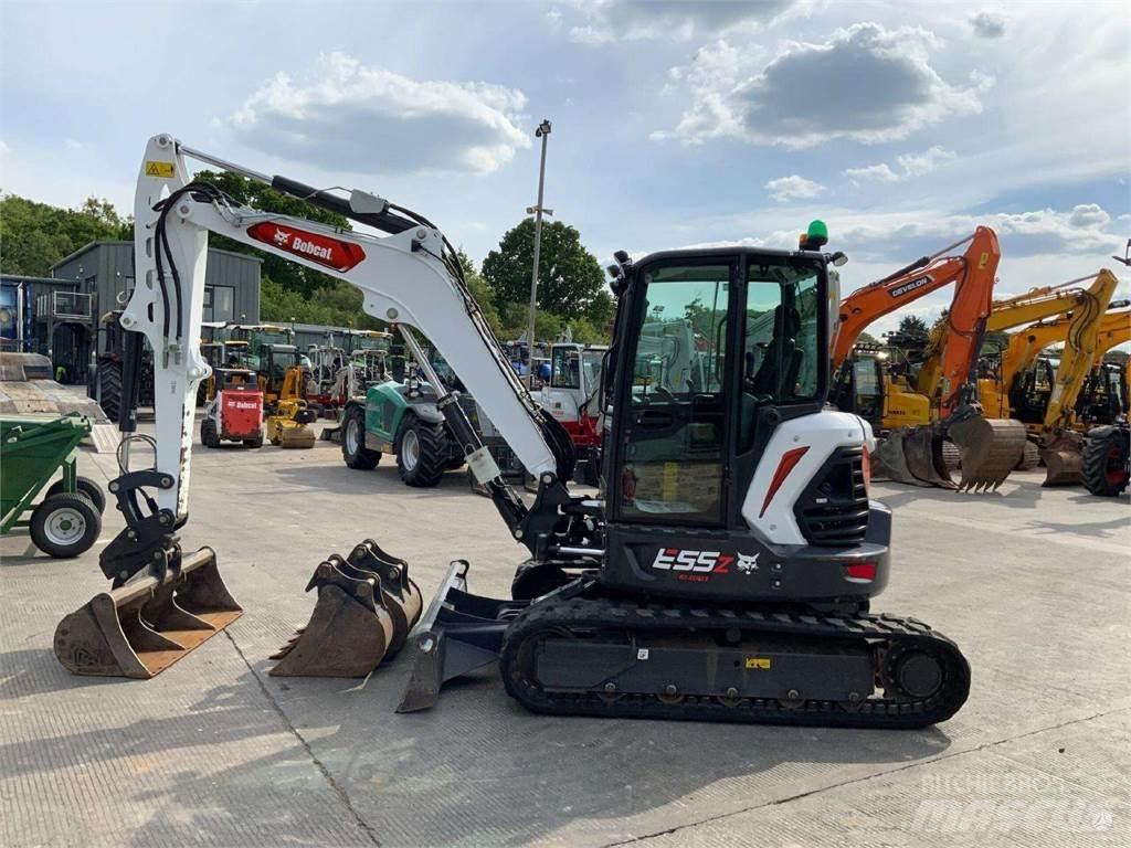 Bobcat E55z Paletli ekskavatörler