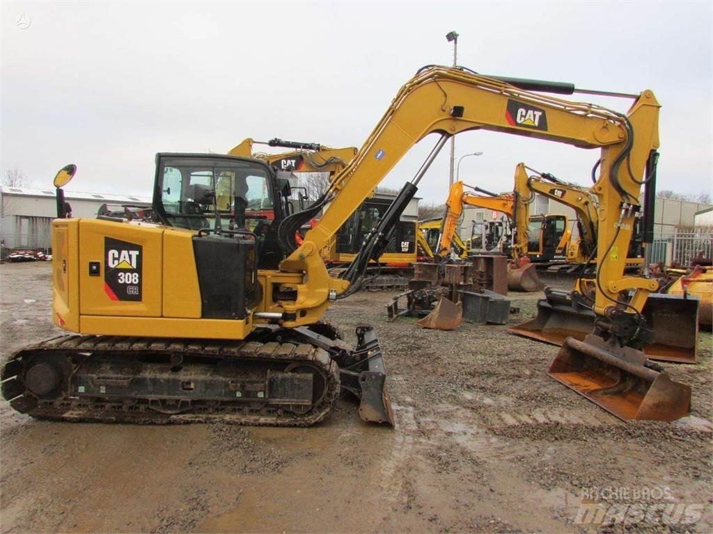 CAT 308 CR Paletli ekskavatörler