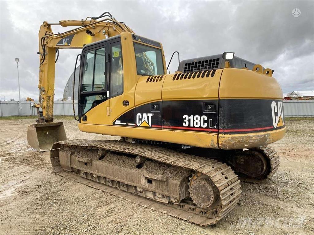 CAT 318 CL Paletli ekskavatörler