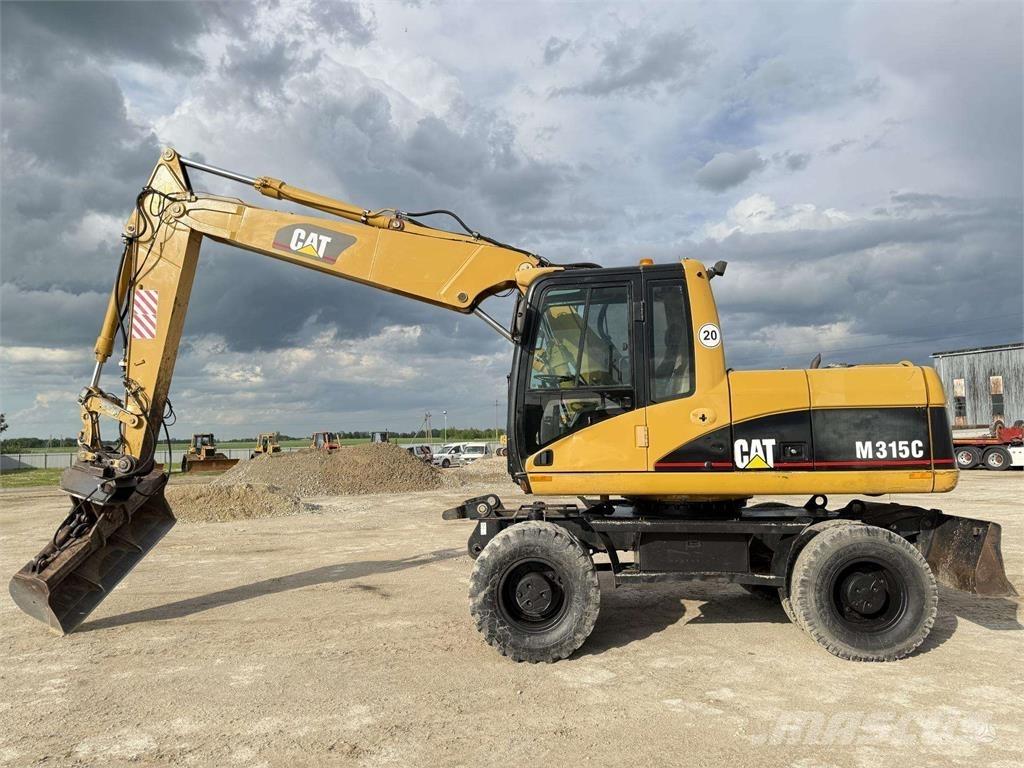 CAT M315C Lastik tekerli ekskavatörler