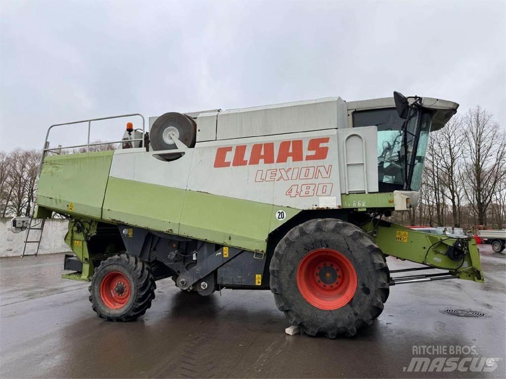 CLAAS LEXION 480 Biçerdöverler