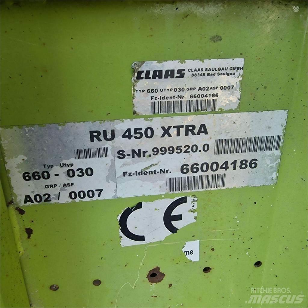 CLAAS RU 450Xtra Diger tarim makinalari