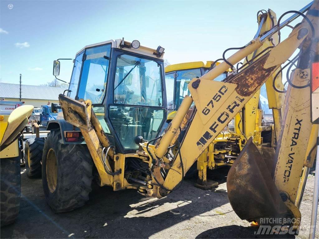Ford 675d Ön yükleyici ve kazicilar