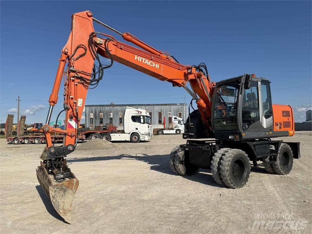 Hitachi ZX 140 W Lastik tekerli ekskavatörler