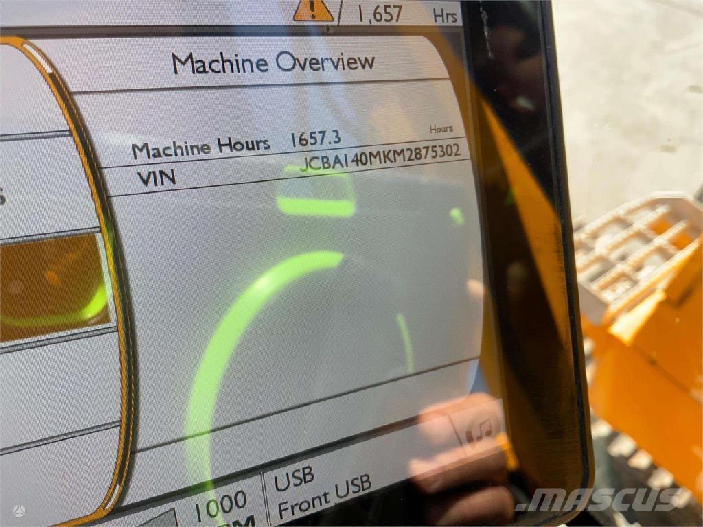 JCB 140X LC Paletli ekskavatörler
