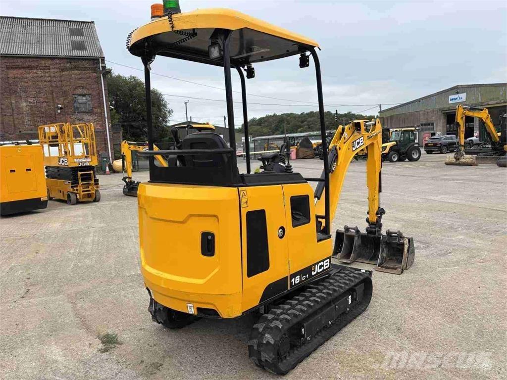 JCB 16C-1 Mini ekskavatörler, 7 tona dek