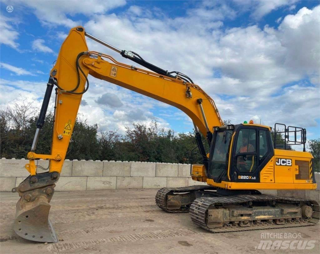 JCB 220X Paletli ekskavatörler