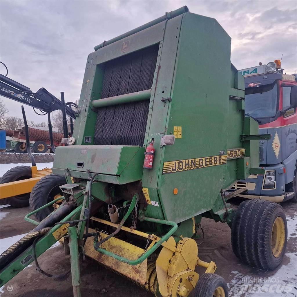 John Deere 590 Rulo balya makinalari