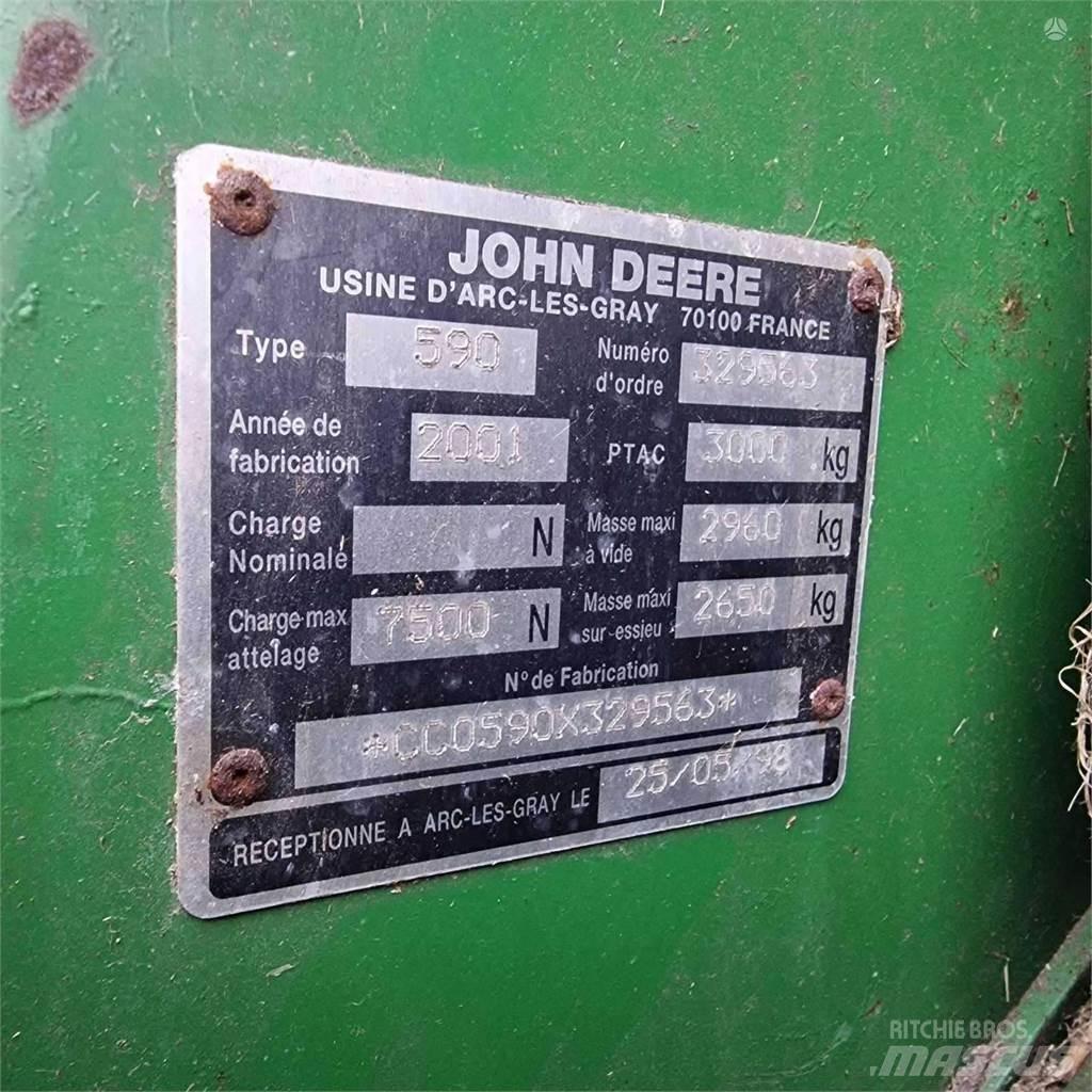John Deere 590 Rulo balya makinalari