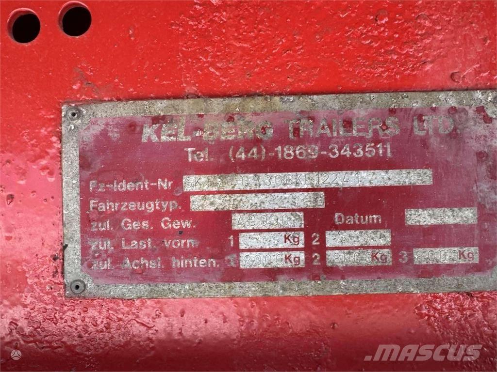 Kel-Berg Z40-B30 Flatbed römorklar