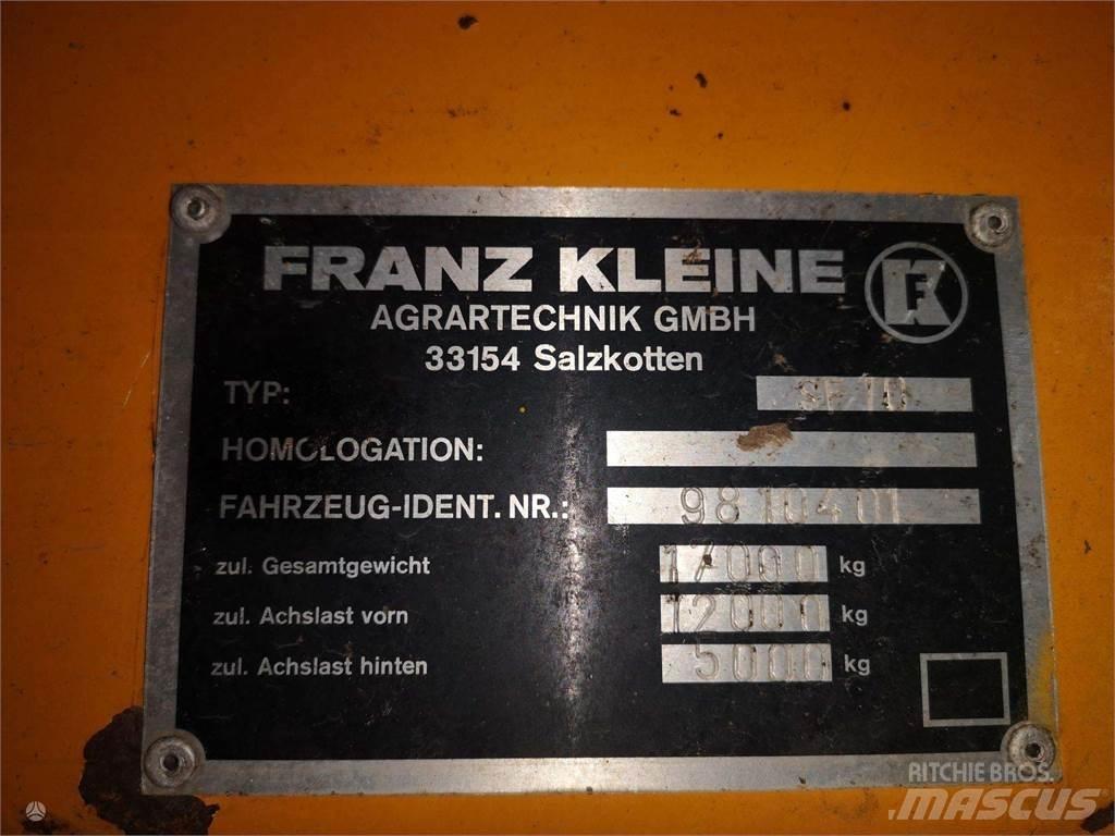Kleine SF 10-2 Biçerdöverler